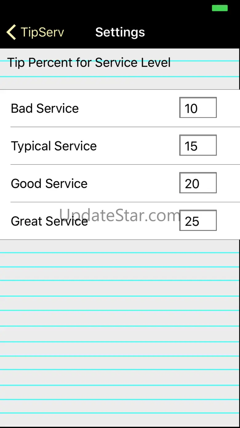 TipServ - Tip Calculator 1.4