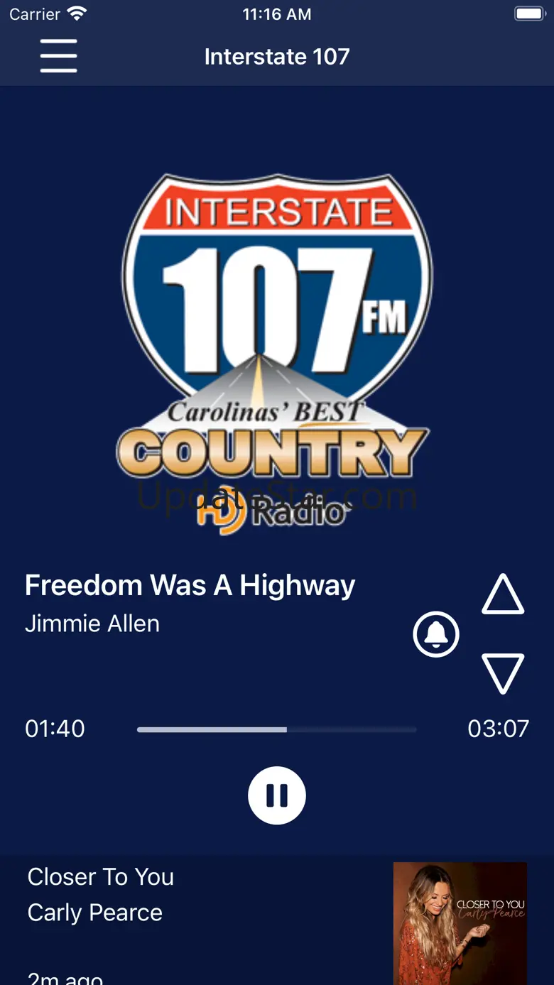 Interstate 107 11.0.69