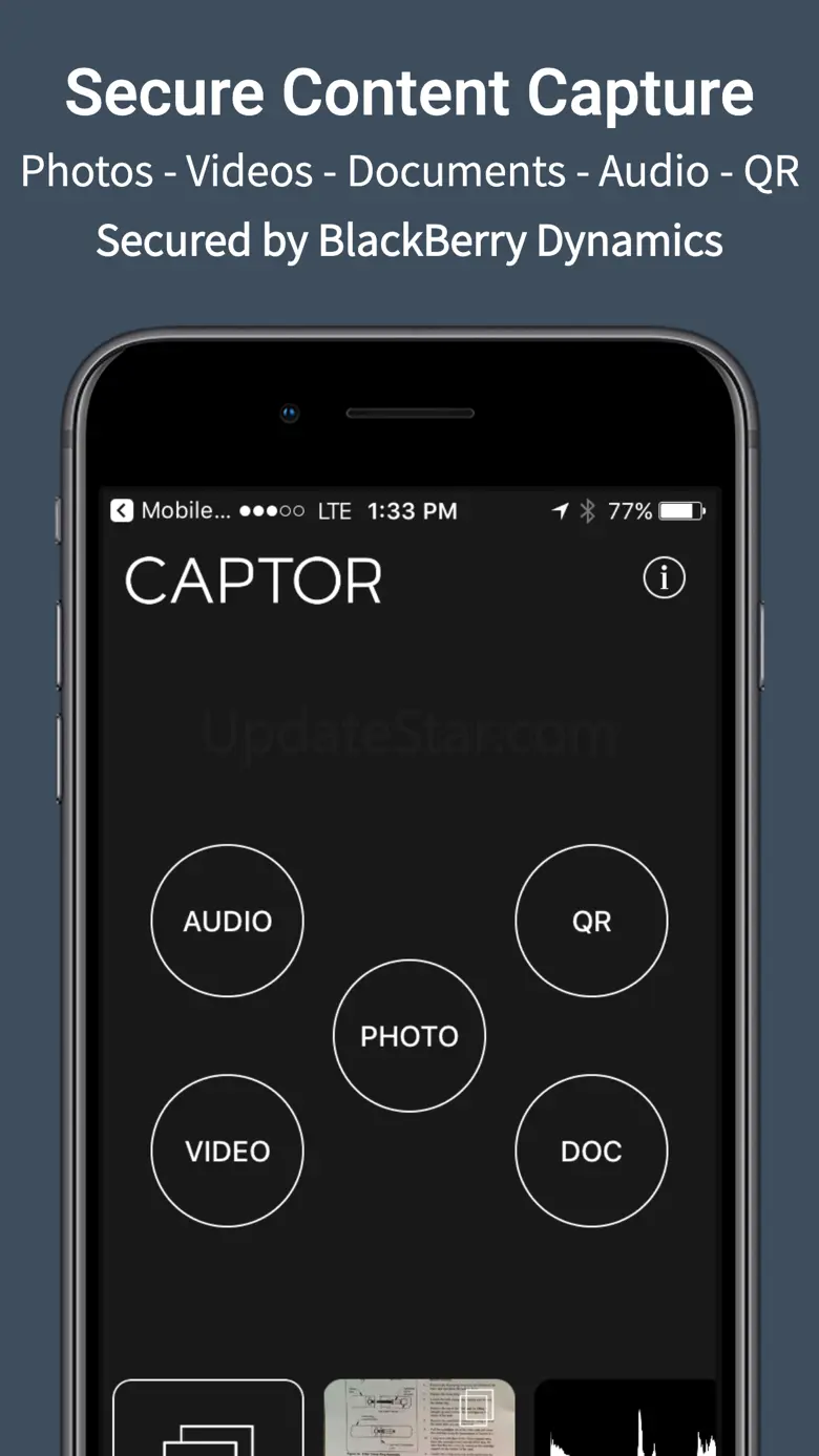 CAPTOR for BlackBerry 5.1.5