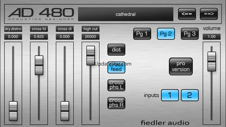 AD 480 basic - Studio Reverb 1.37