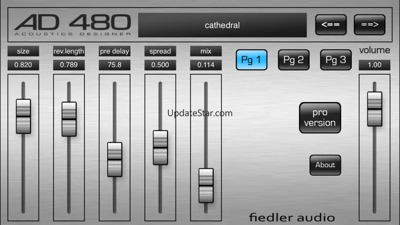 AD 480 basic - Studio Reverb 1.37