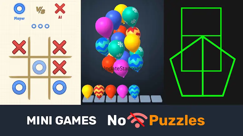Mini Games Offline - No Wifi
