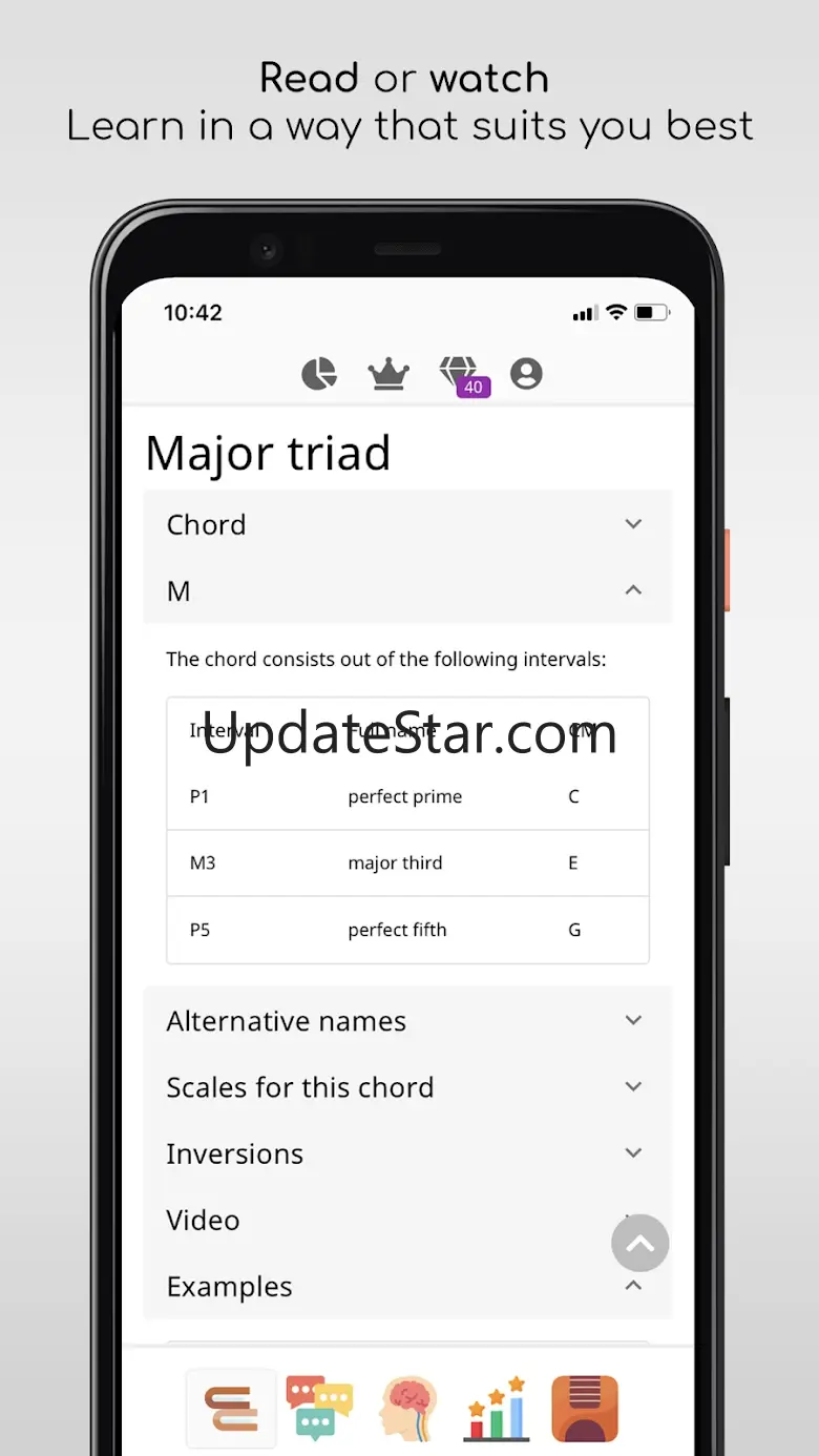 Learn music theory with Sonid 2.8.0