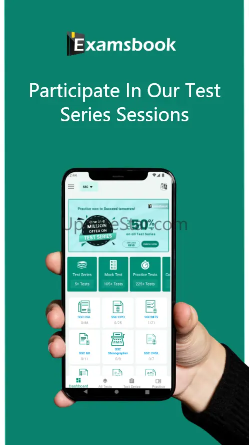Examsbook: All Govt. Exam Prep 7.0.4