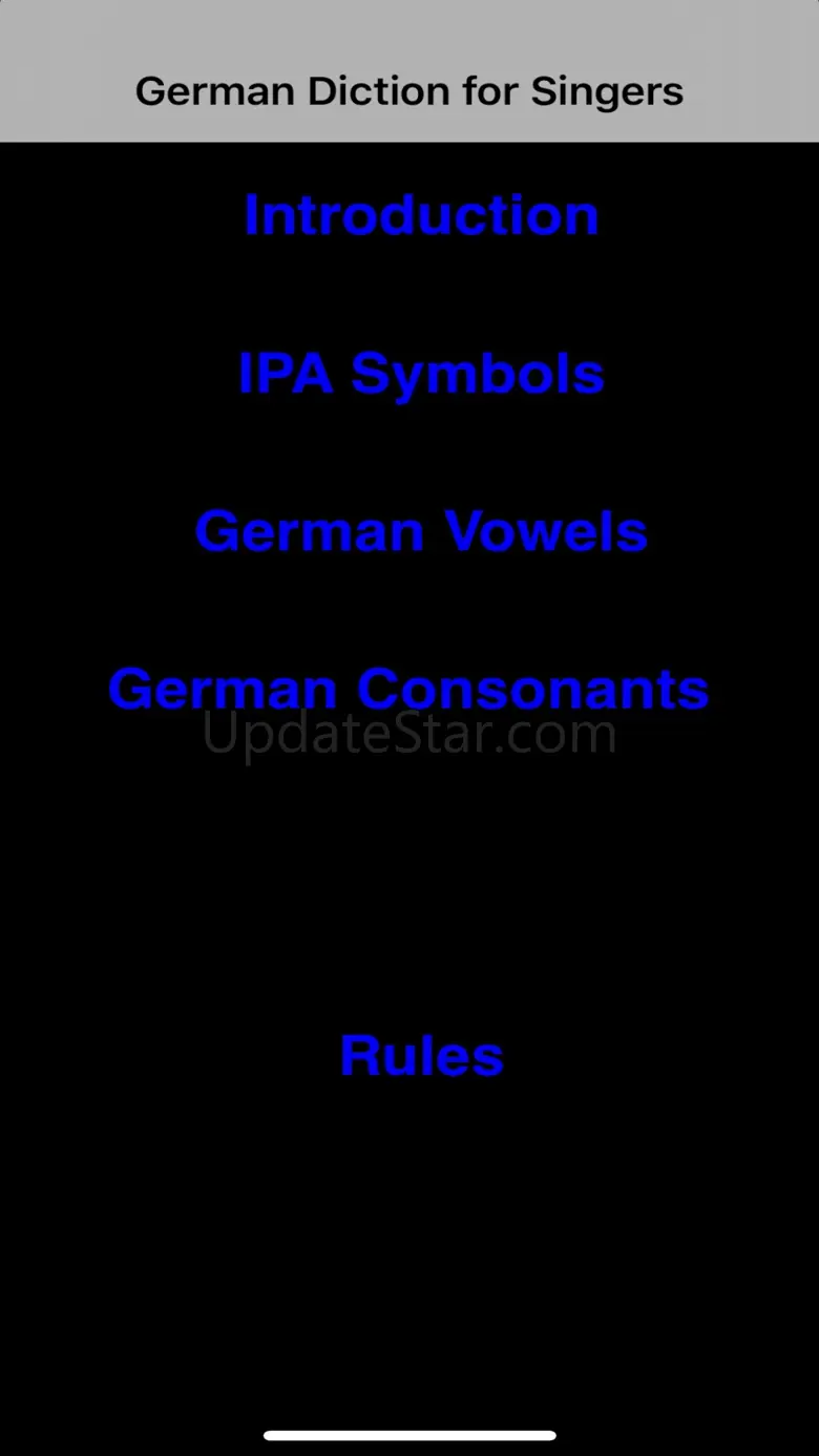 Ger. Diction 2.1