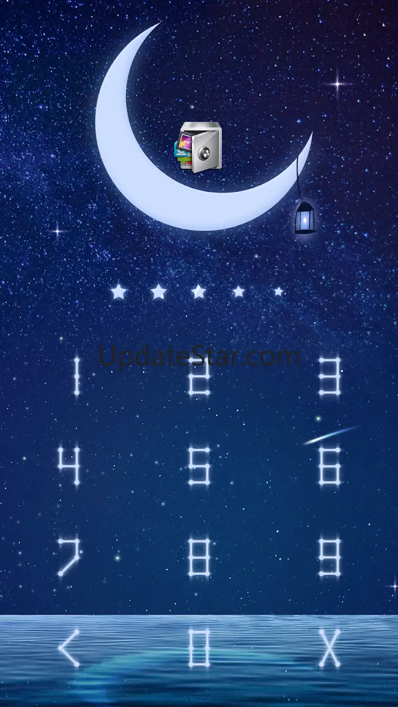 AppLock Live Theme Starlight 1.2