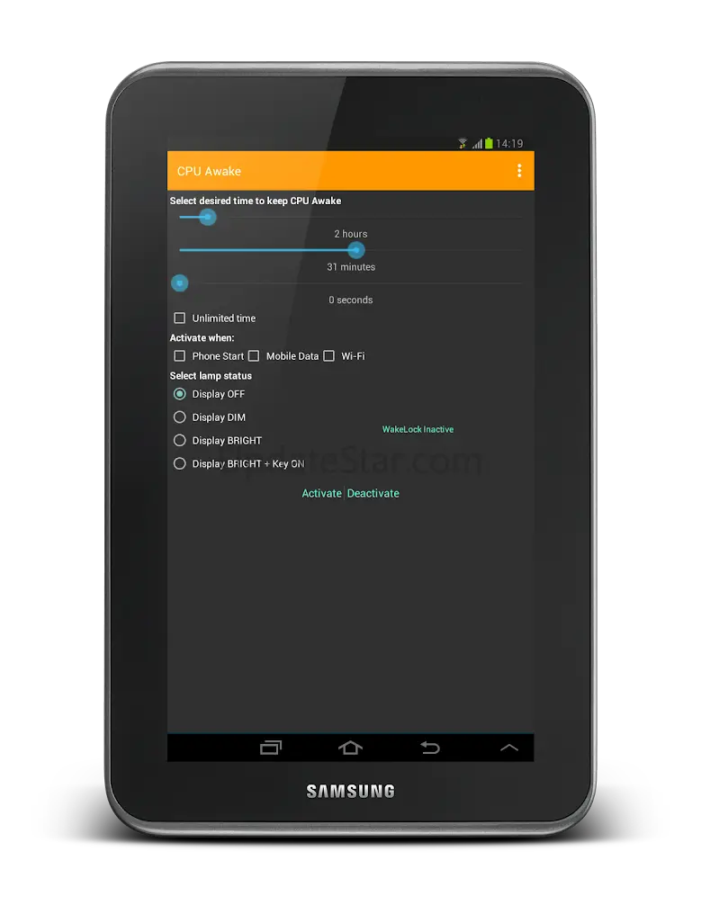 Wake Lock - CPU Awake 2.1