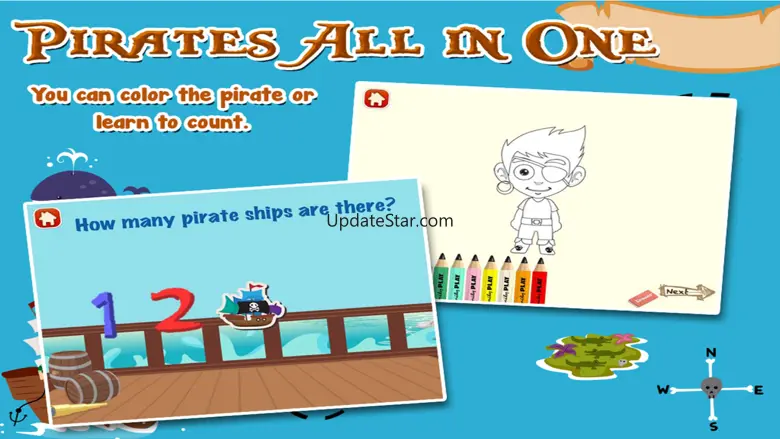 Pirates Adventure All in 1 Kids Games 2.02