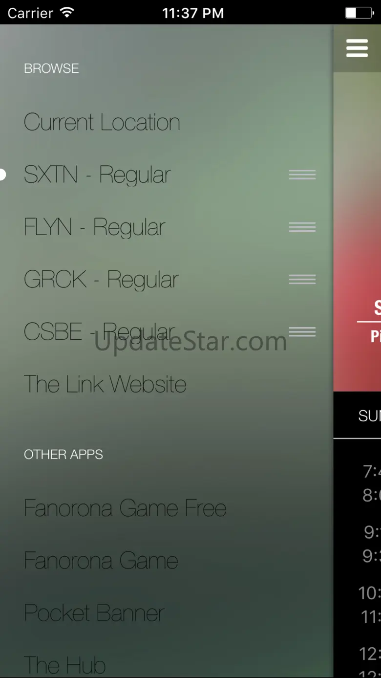 The Link, Bus Schedule 1.2.2