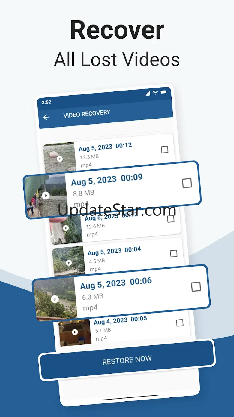 Deleted Video Recovery 5.0