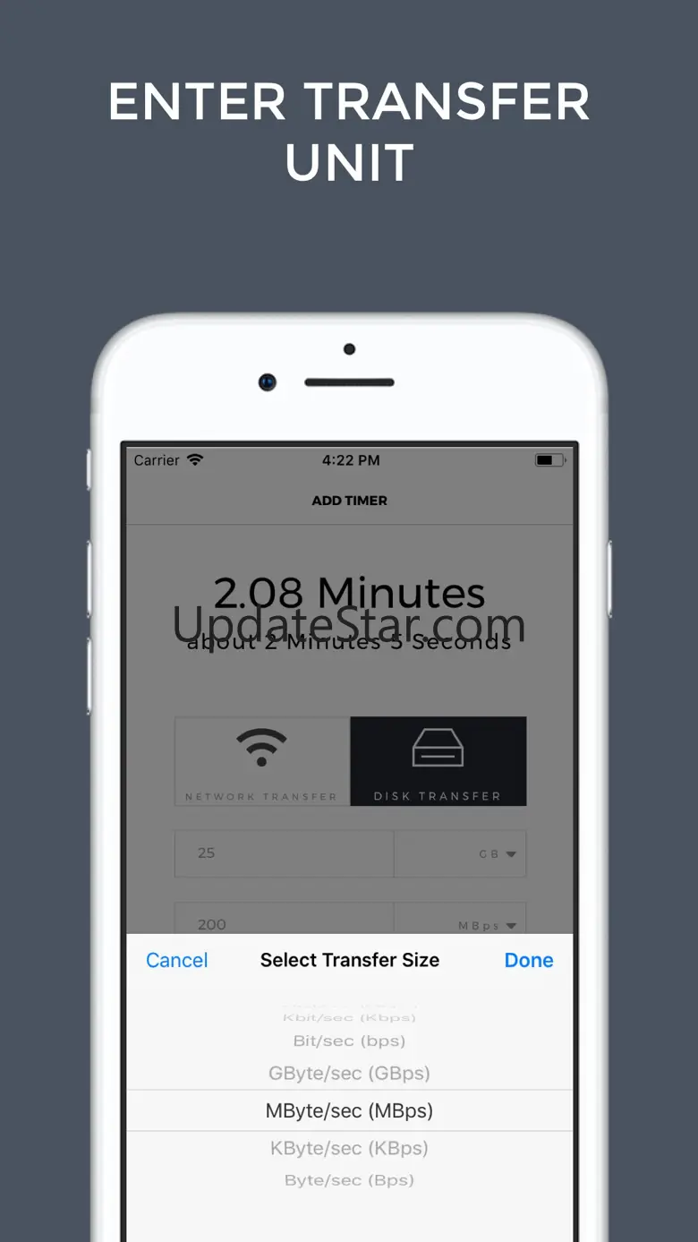 Data Transfer Calculator 2.0.1