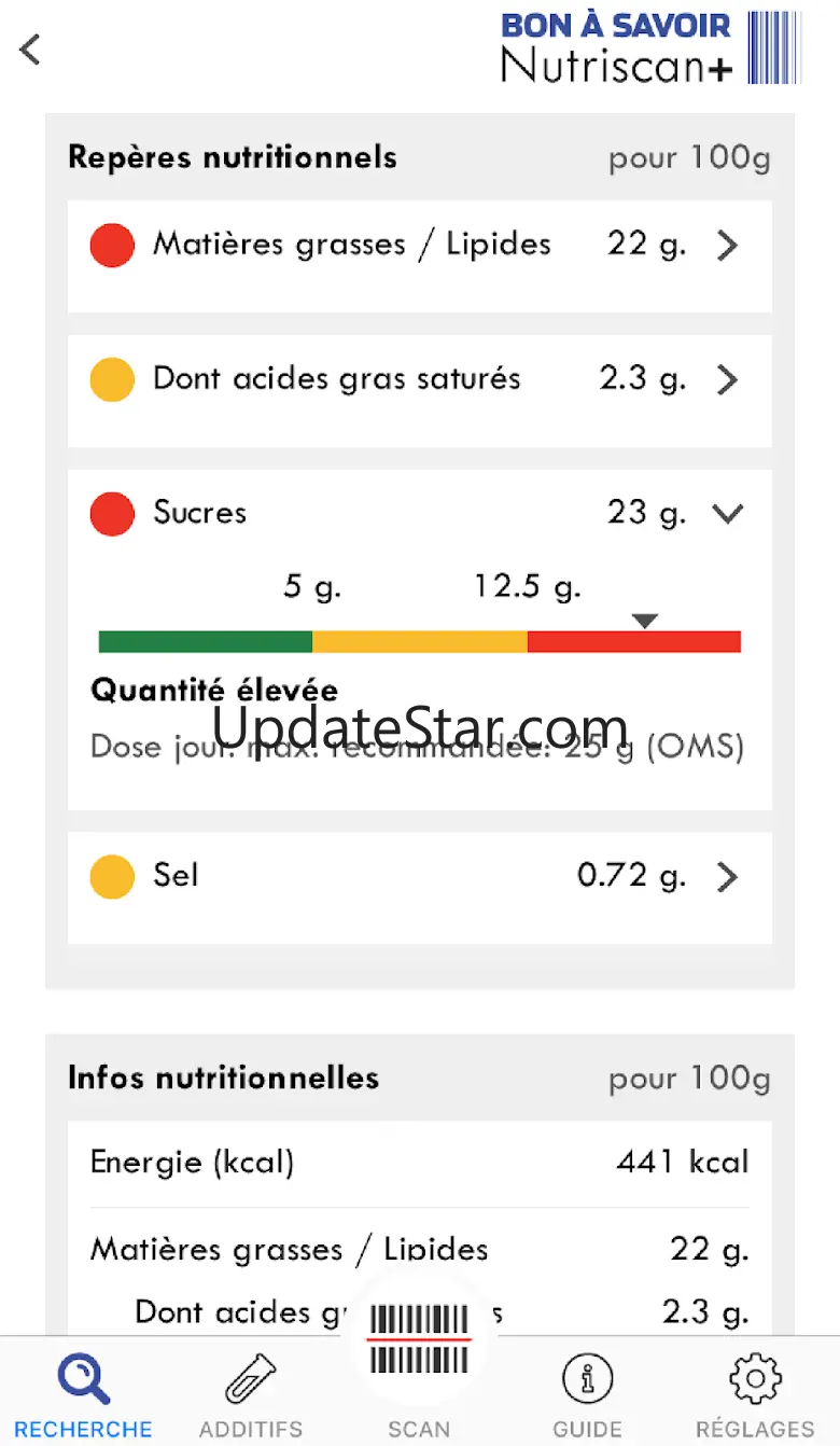 Nutriscan+ 2.0.8