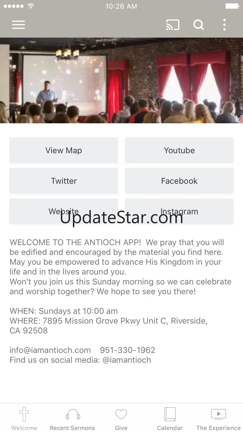 Antioch Church, Riverside 5.16.0