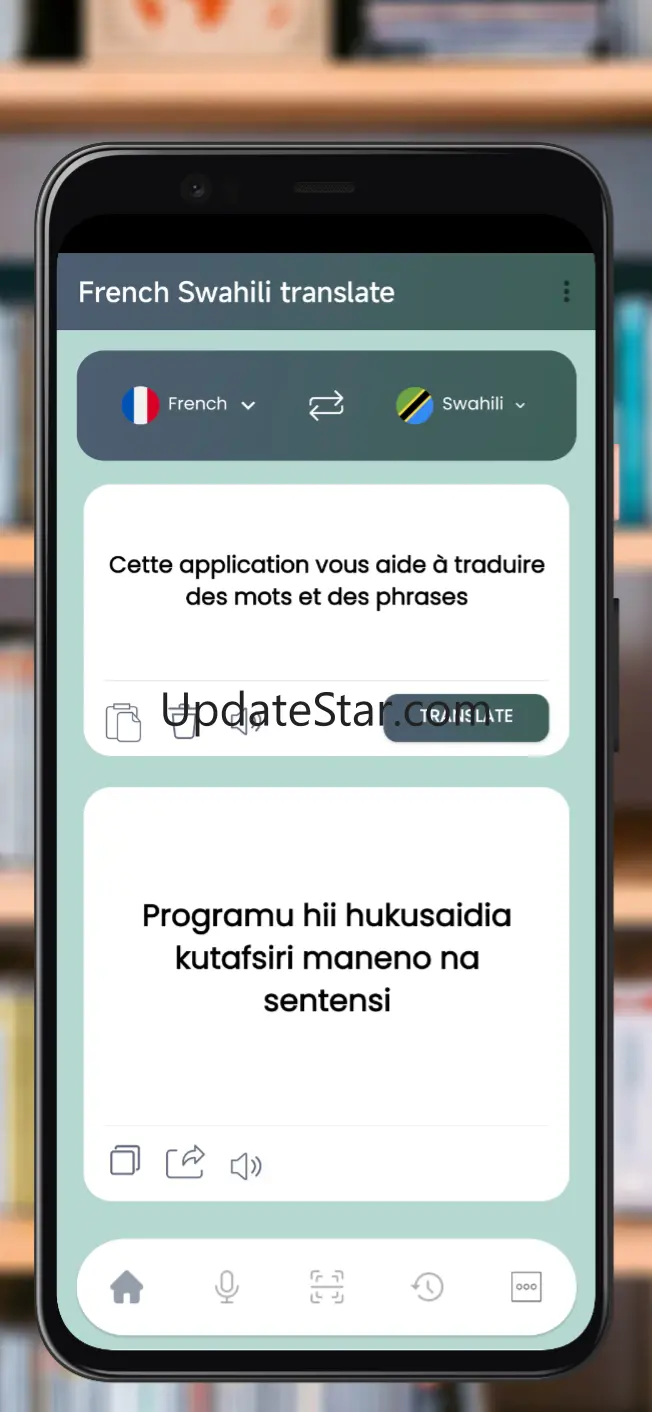 French Swahili  translator 2.0