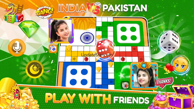 India vs Pakistan Ludo Online 15.001