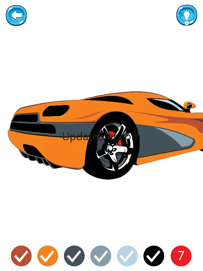 Cars Color By Number 3.6.2