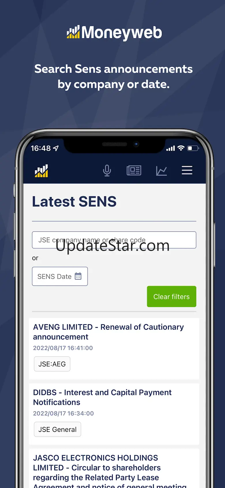 Moneyweb News 1.4.0