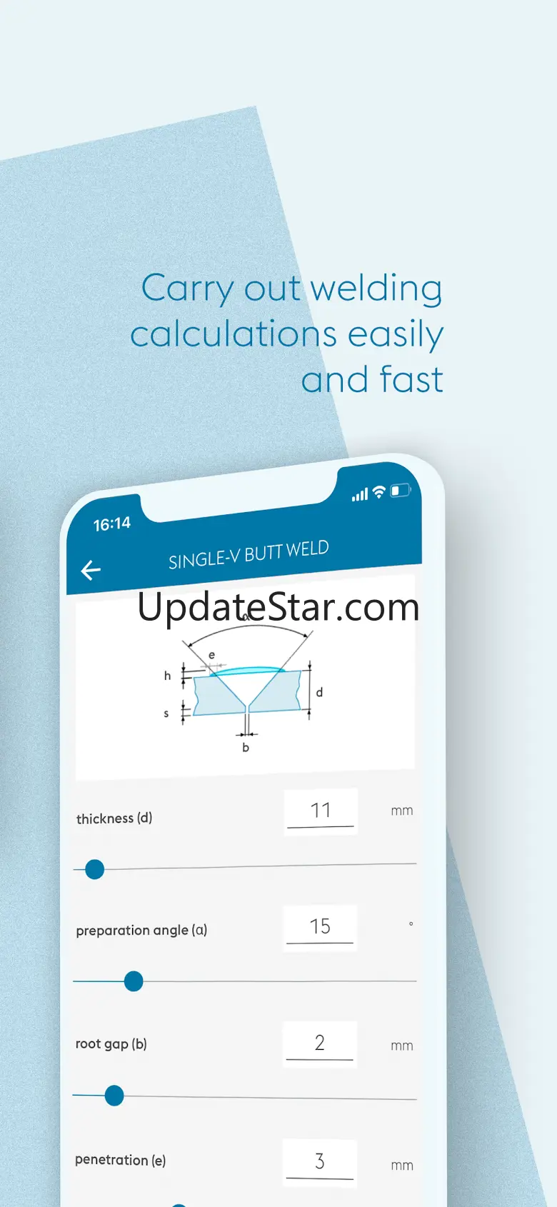 voestalpine Welding Calculator 1.5.1