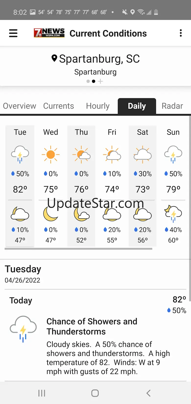 WSPA Weather 6.8.0