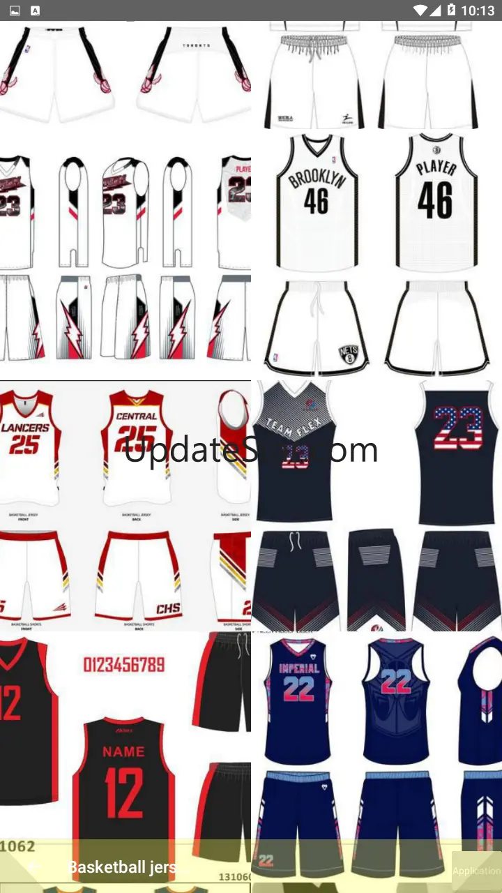 Basketball jersey design idea 4.0