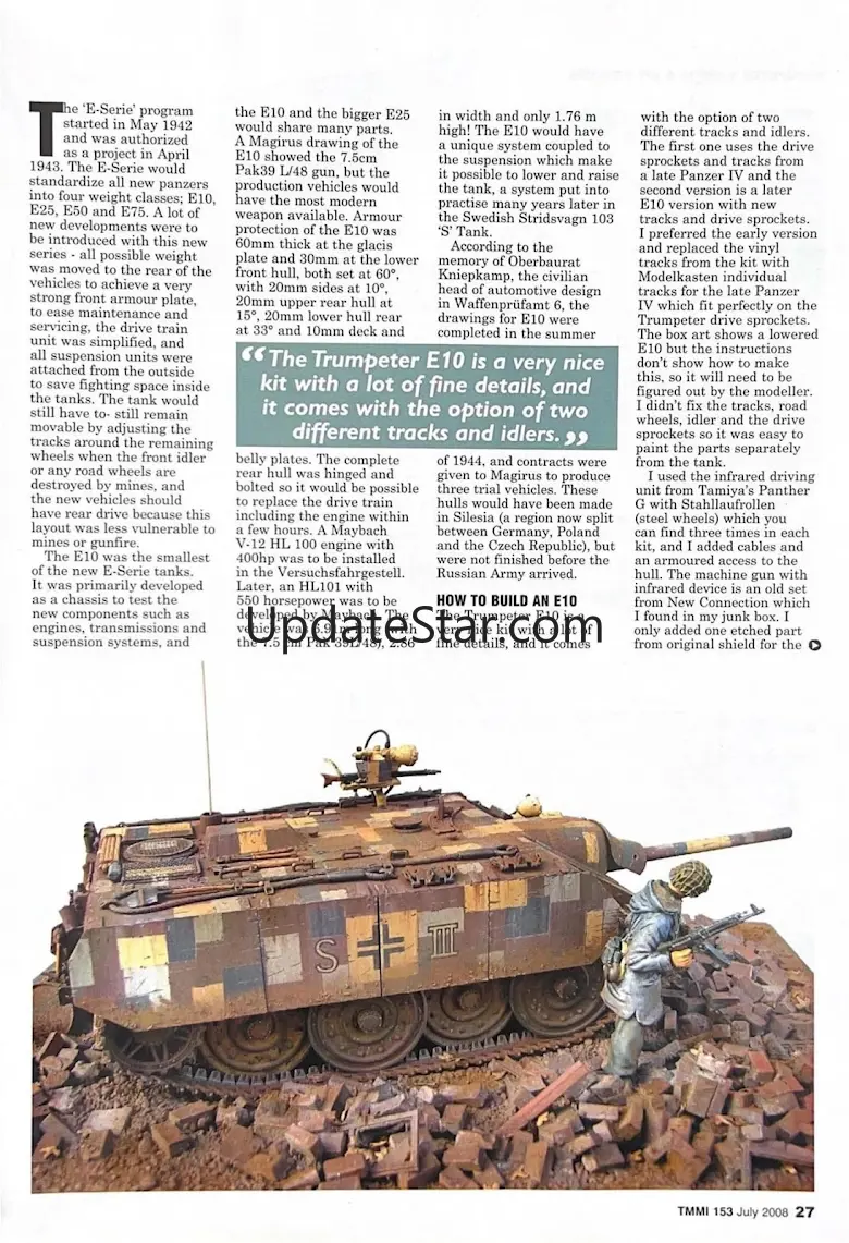 Tamiya Model Magazine Int. 7.2.0