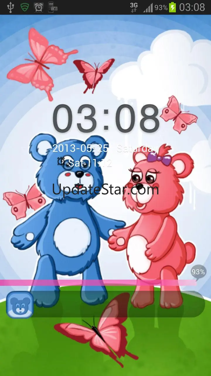 Theme Teddy Bears GO Locker 7.2