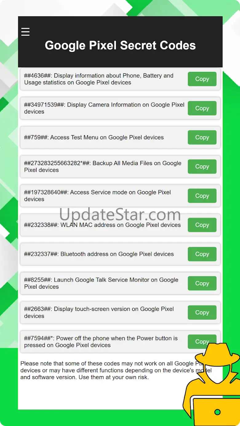 Mobile Hack Codes 9.9