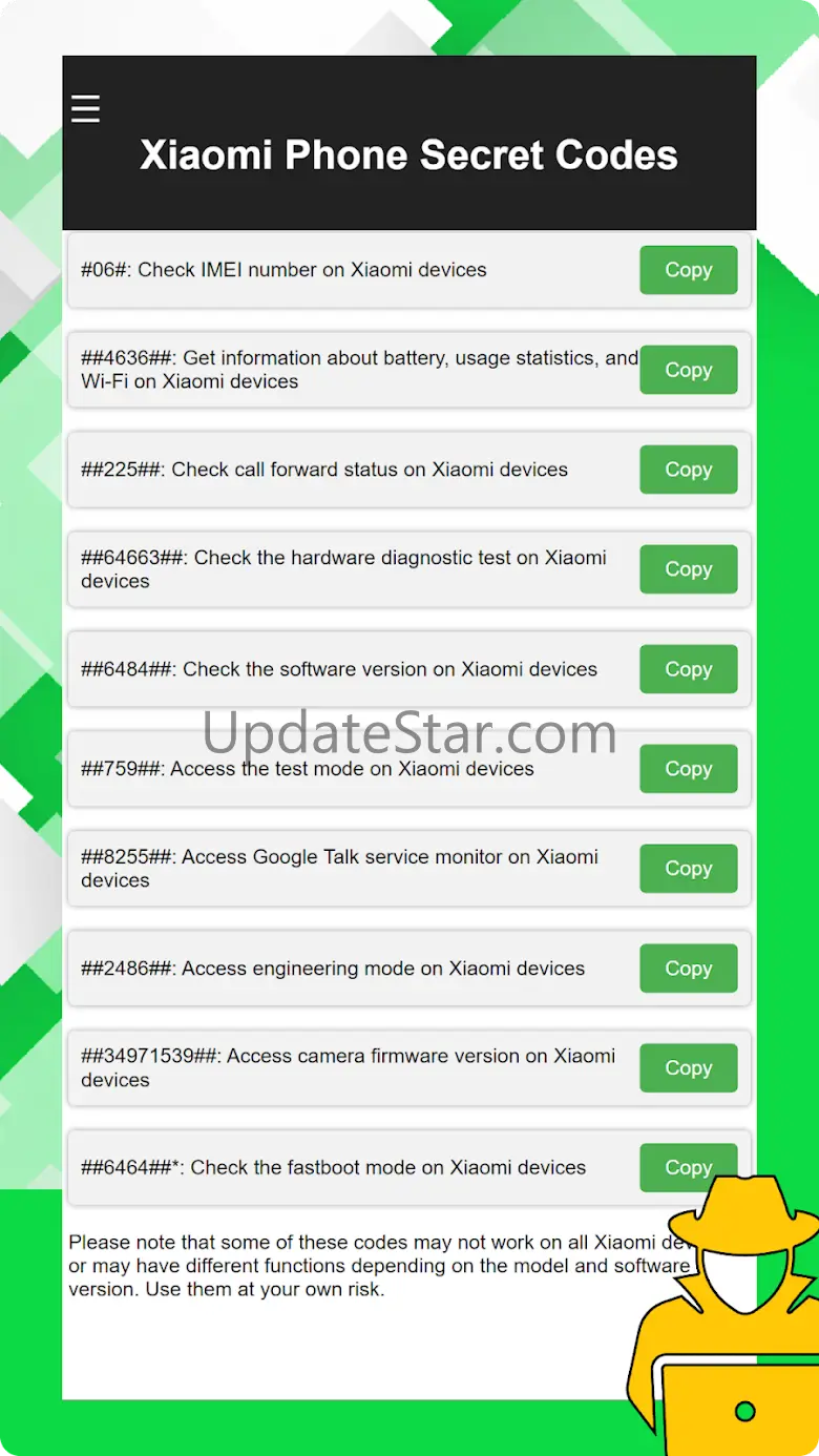 Mobile Hack Codes 9.9