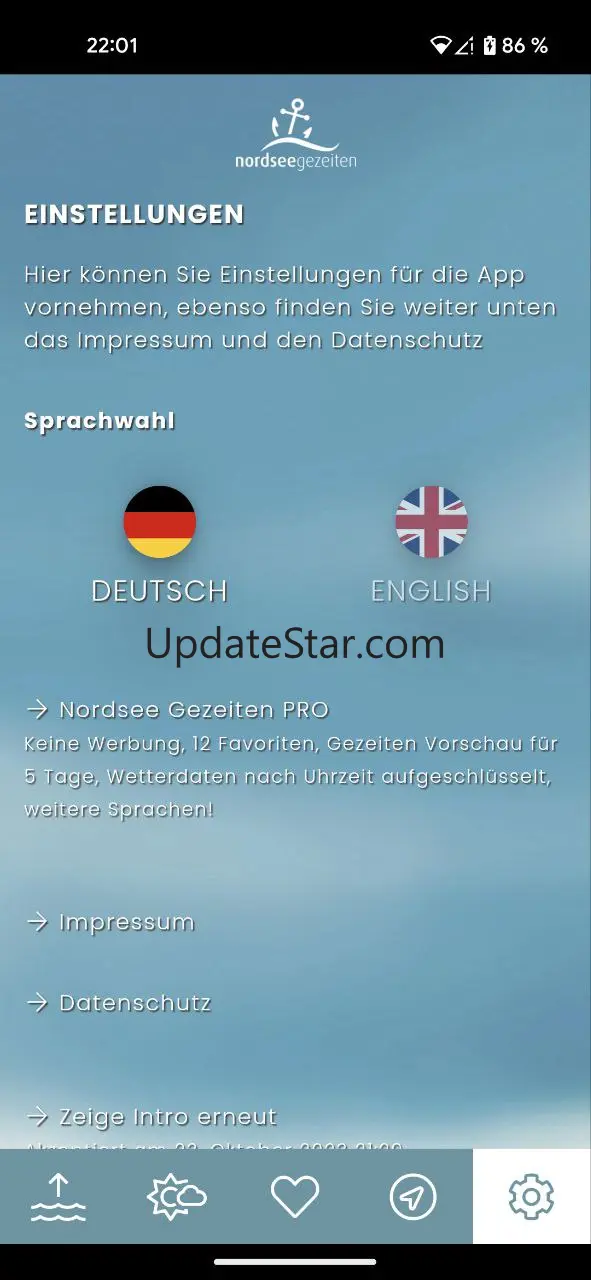 Nordsee Gezeiten 3.0.0