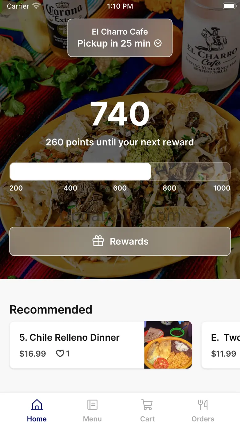 El Charro Cafe To Go 35.0.2