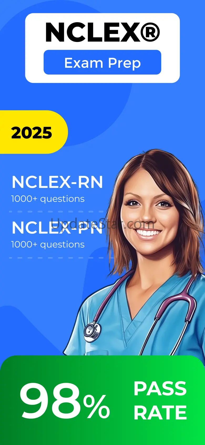 NCLEX RN & PN: Exam Prep 2025 1.1.5