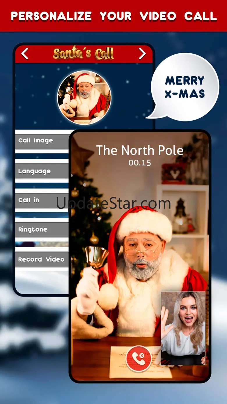 Christmas Santa video call app 1.4
