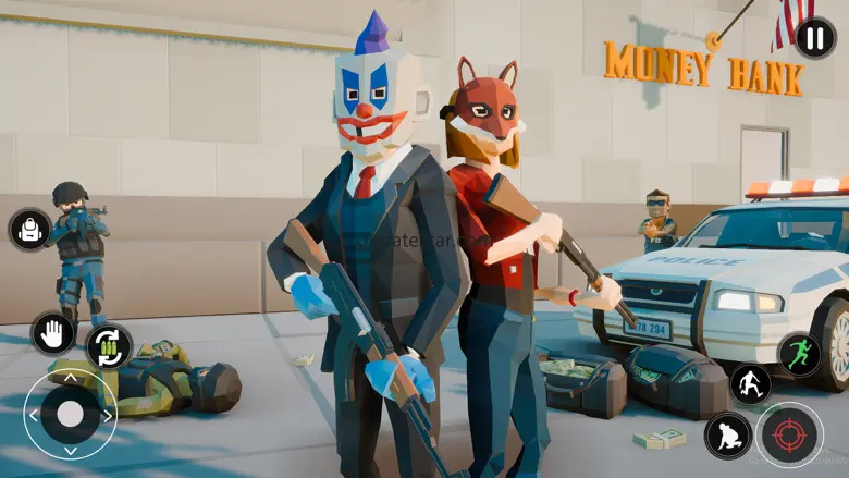 Polygon Heist Robbery Game 1.1