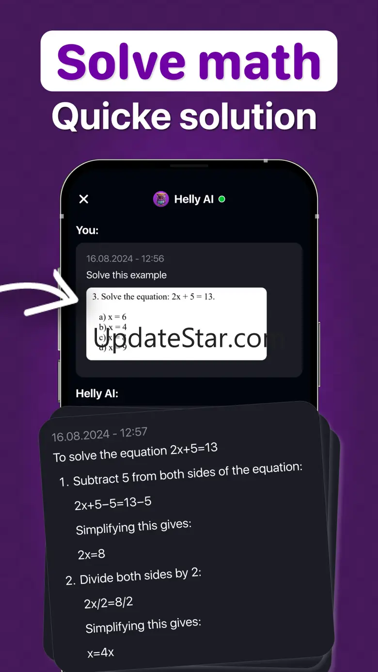 Homework helper - To math AI 1.2.7