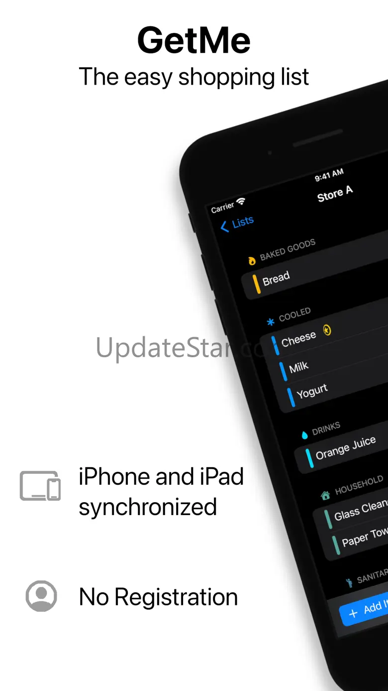 GetMe - Grocery Shopping List 1.0.13