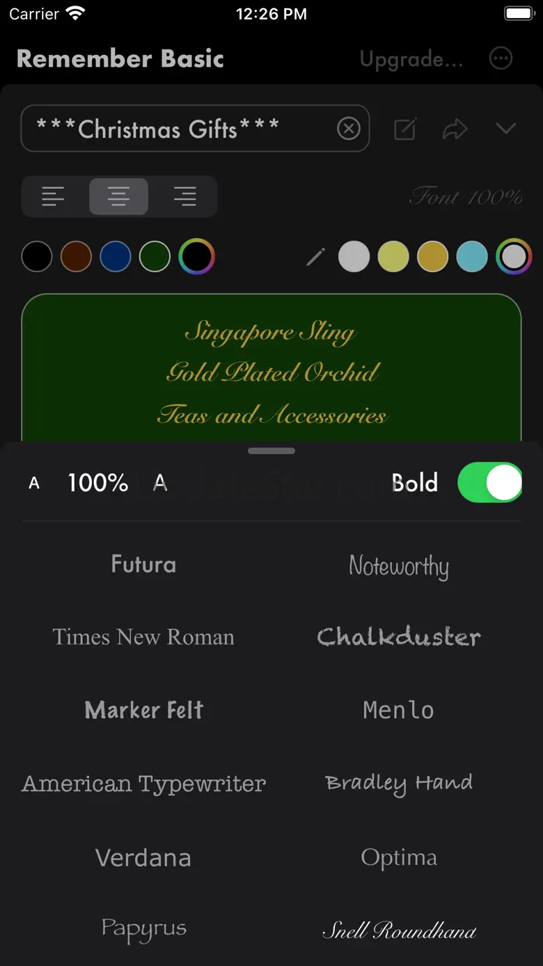 Remember Basic: Stickies 3.4