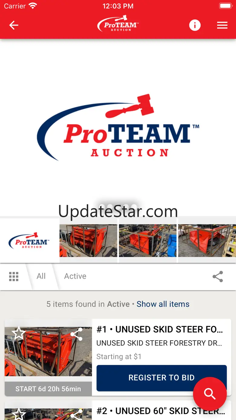 ProTEAM Auction 2.7.5