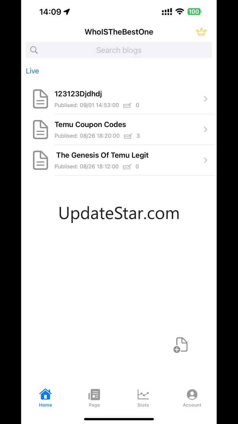 Blogspot for Google Blogger 2.0.5
