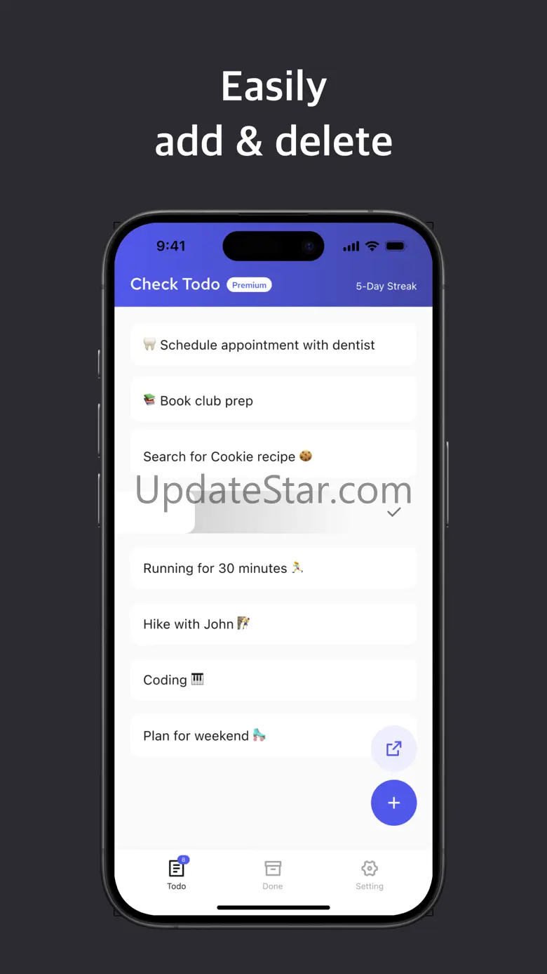 CheckTodo: Lock screen widget 1.11.0