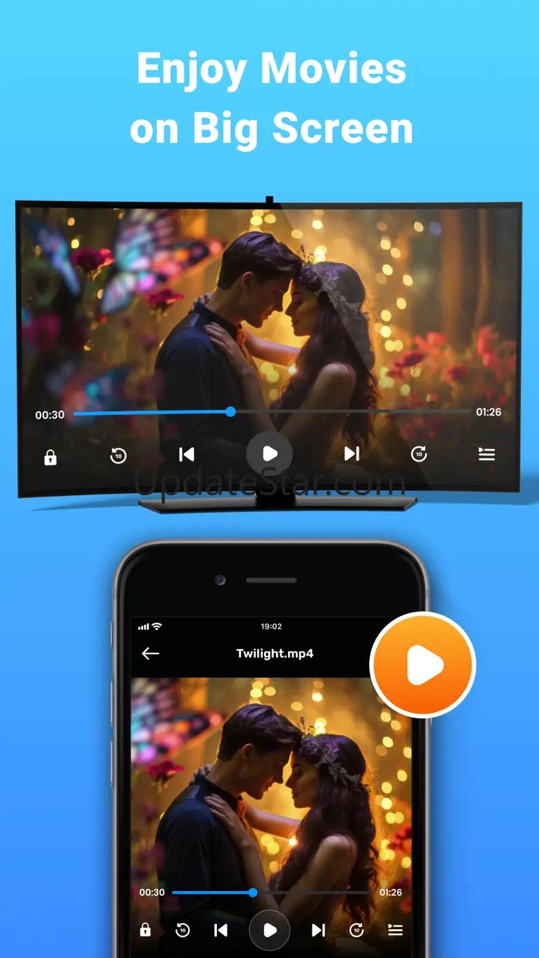 Screen Mirroring - Smart TV+ 2.7