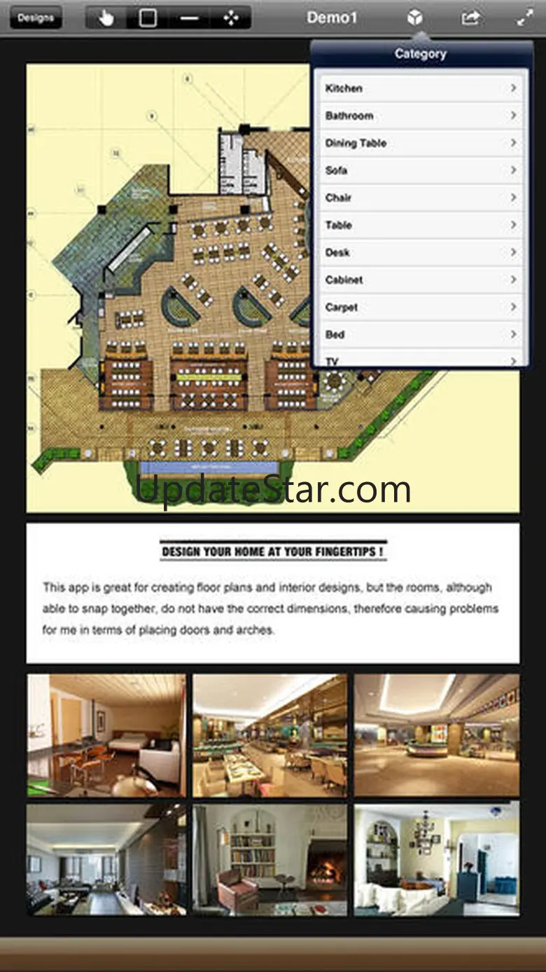 Interior Graphic - floor plans 6.8