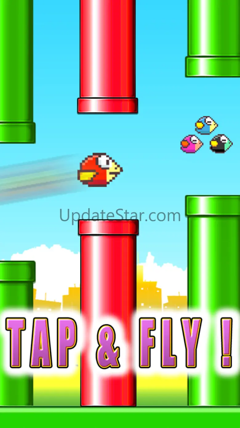 Jumpy Red Bird - Tube Hopper 1.1.3
