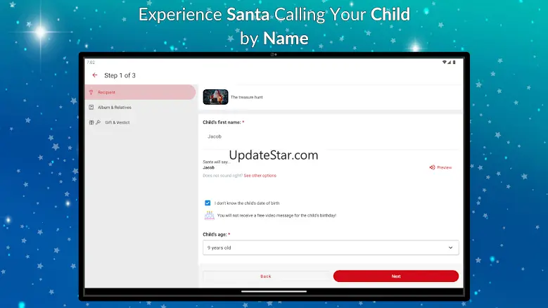 Call Santa Claus with PNP 11.4.1