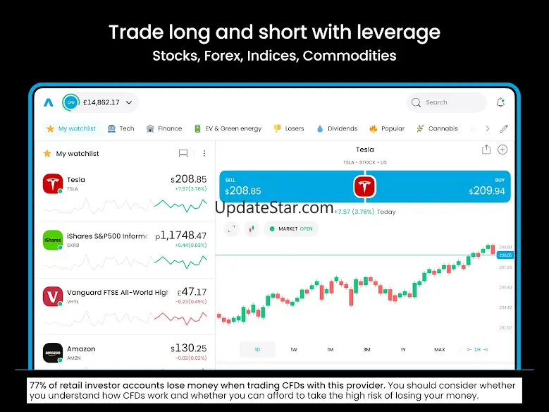 Trading 212 - Stocks & Forex 7.57.0