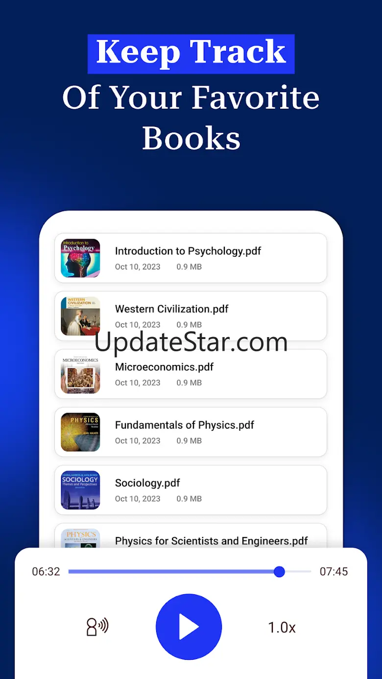 Odify - PDF Speaker and Reader 1.4.24