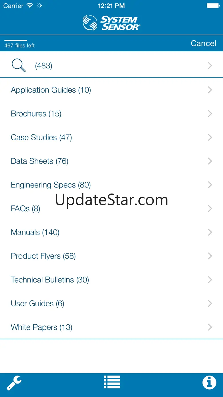 System Sensor Doc Center 2.0.2