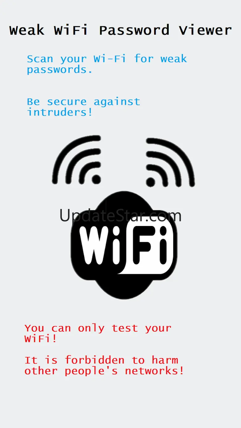 Wifi Password: Anti Hack & Spy 1.3.4 Weak Wifi Password Viewer