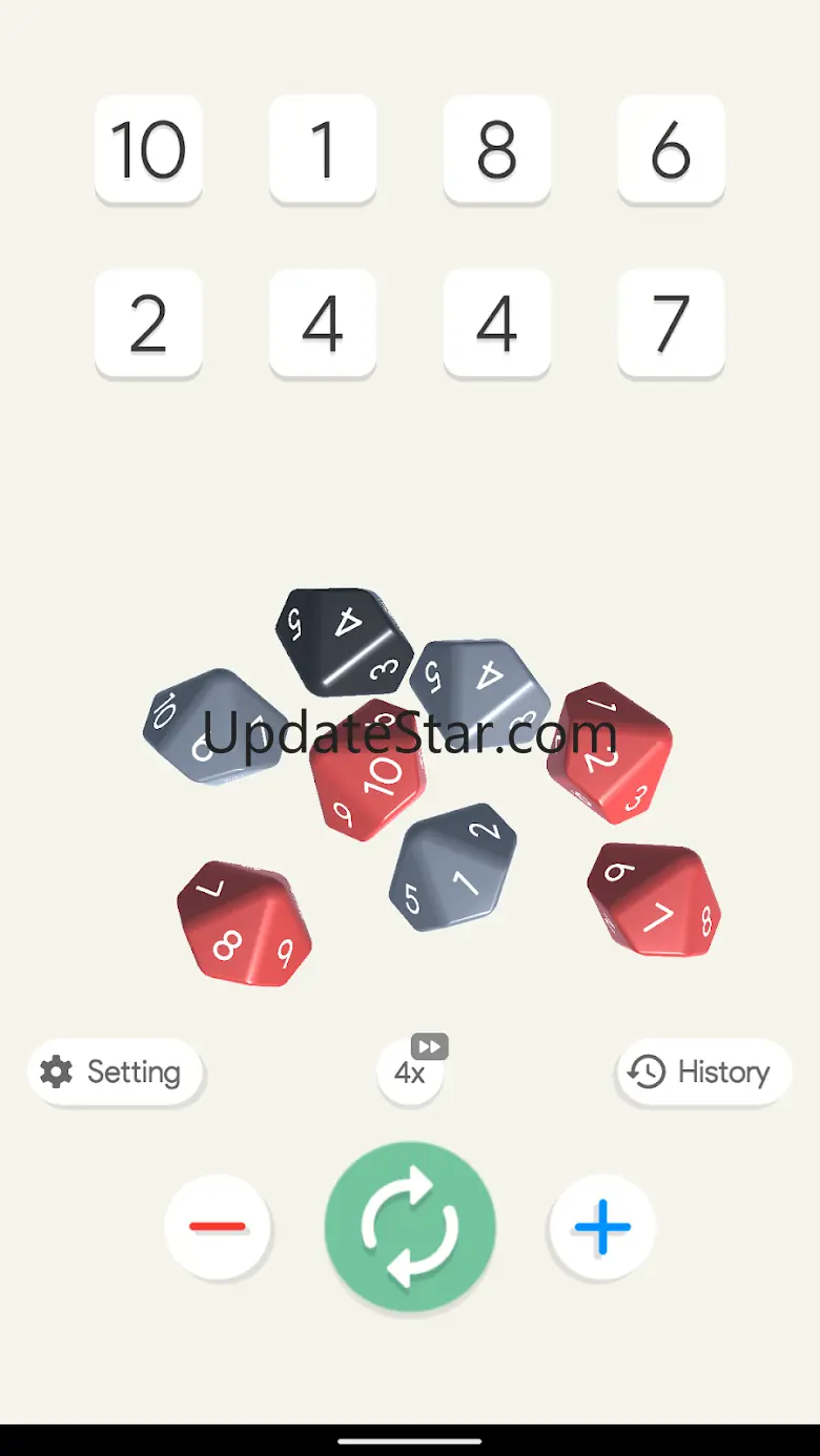Just a Dice 1.598