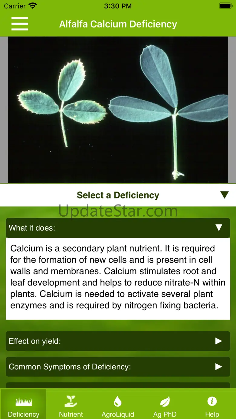 Nutrient Deficiencies by Crop 1.3.4
