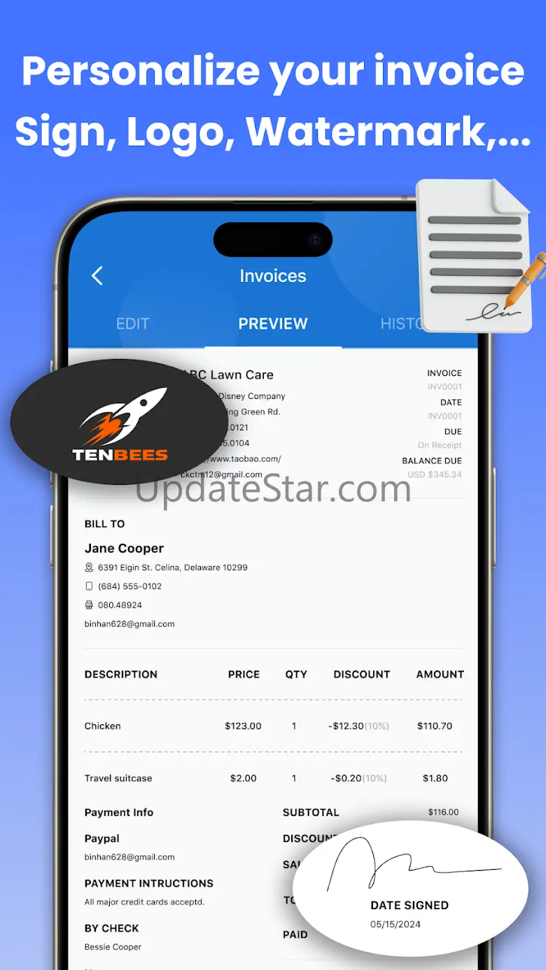 BillUp: Easy Invoice Maker 1.2.6